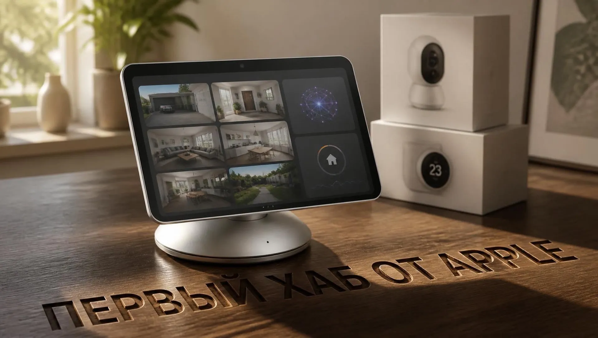Apple HomeView за $299: хаб умного дома с Siri AI