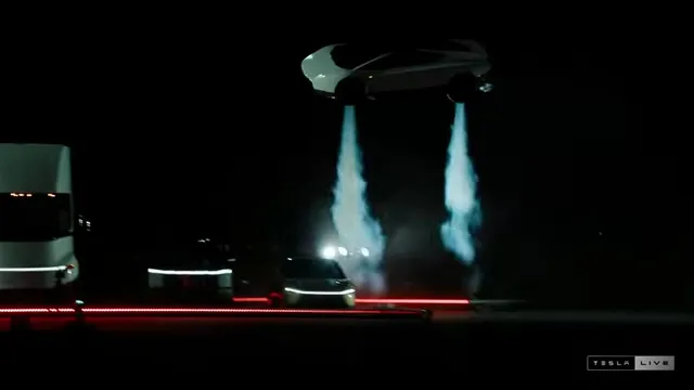 Tesla показала Roadster с соплами SpaceX: 0,81 с до 100 км/ч